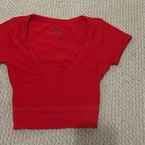Garage Women's Bold Red Crop Top